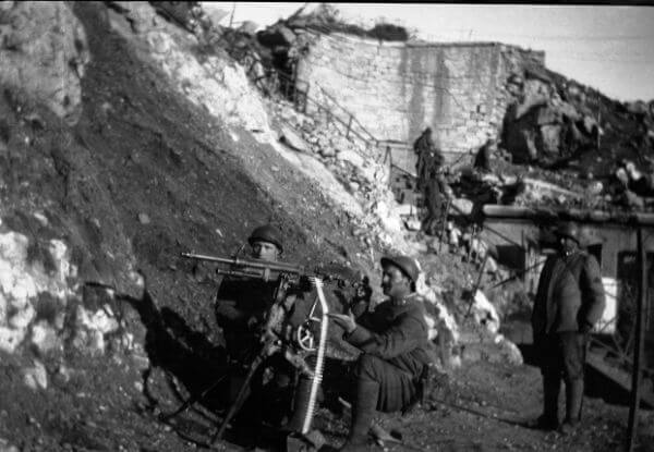 Addestramento mitraglieri a Forte Corbin